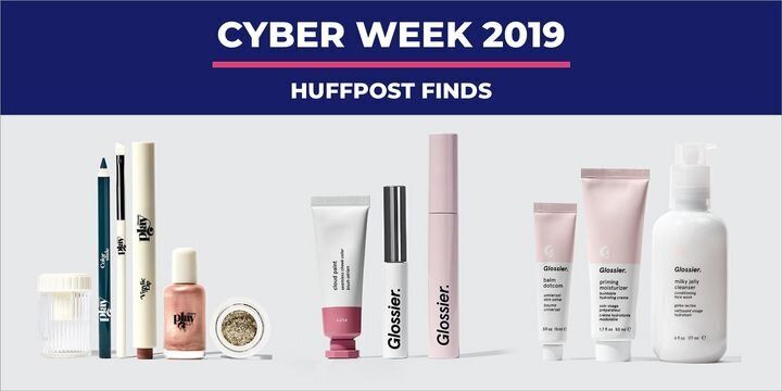 The beauty deal we can’t stop blushing about? <a href="https://fave.co/2O393lZ" target="_blank" role="link" class=" js-entry-link cet-external-link" data-vars-item-name="Glossier is offering 20% off everything" data-vars-item-type="text" data-vars-unit-name="5db8880ce4b0bb1ea3708b43" data-vars-unit-type="buzz_body" data-vars-target-content-id="https://fave.co/2O393lZ" data-vars-target-content-type="url" data-vars-type="web_external_link" data-vars-subunit-name="article_body" data-vars-subunit-type="component" data-vars-position-in-subunit="38">Glossier is offering 20% off everything</a> for Cyber Monday 2019 — the same deal the brand offered last year.