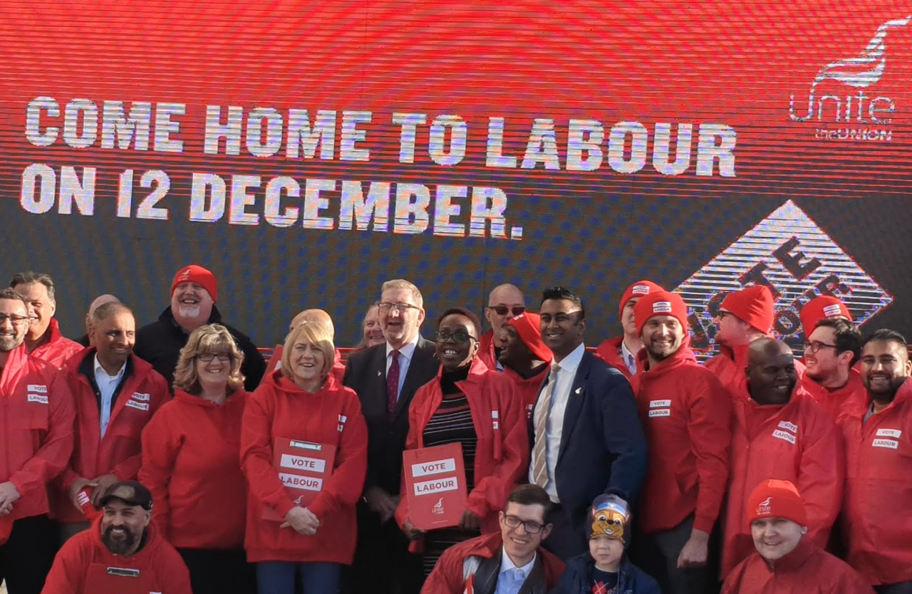 Len McCluskey launches Unite's 'Come Home To Labour' campaign