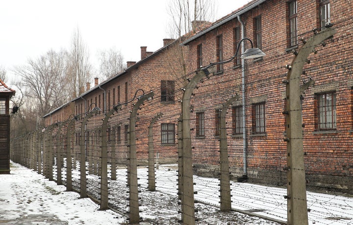 Auschwitz, the former Nazi concentration camp.