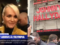 Johnny Hallyday Celebre A L Olympia Devant Laeticia Et Des Milliers De Fans Le Huffpost