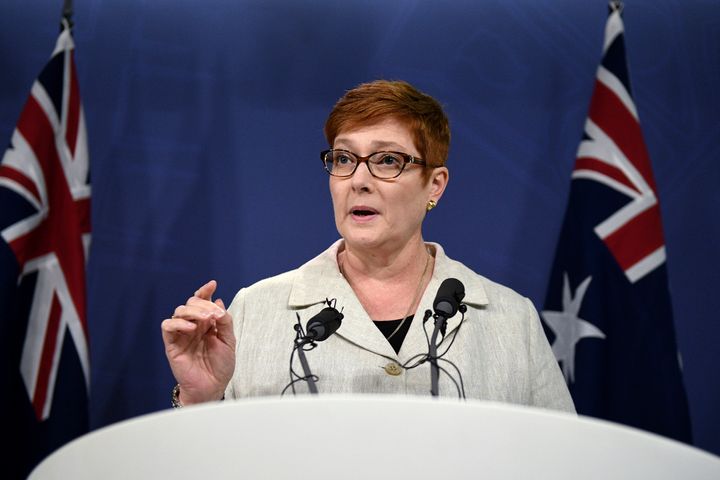 Australian Foreign Minister Marise Payne said on Monday a Chinese-born Australian writer was being held by Beijing in “unacceptable” conditions, including daily interrogations while shackled.