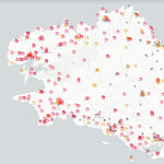 La carte des pénuries d'essence en Bretagne après les blocages de dépôts