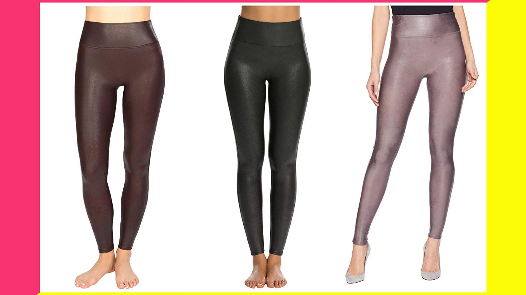 SPANX - It's FINALLY here: Faux Leather Leggings in patent