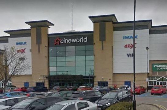 Cineworld at the Valley Centertainment leisure complex.