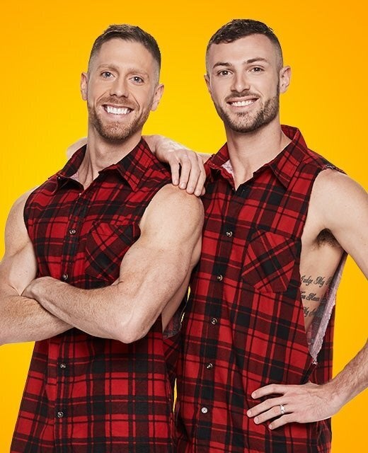 The Amazing Race Australia grand final contestants, NSW newlyweds Tim Sattler and Rod Jones.