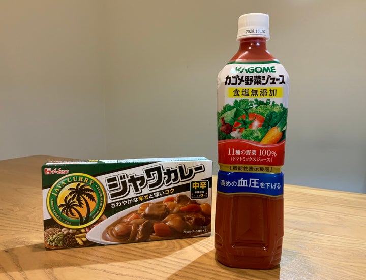 カレールウは「ジャワカレー」派です。