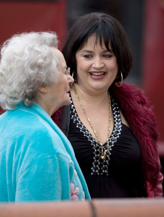 Ruth Jones plays Nessa in the BBC comedy.