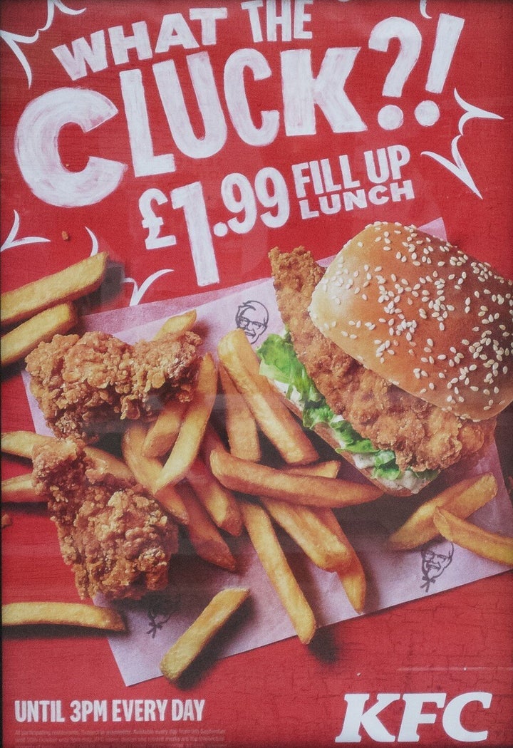 This KFC advert has now been banned.