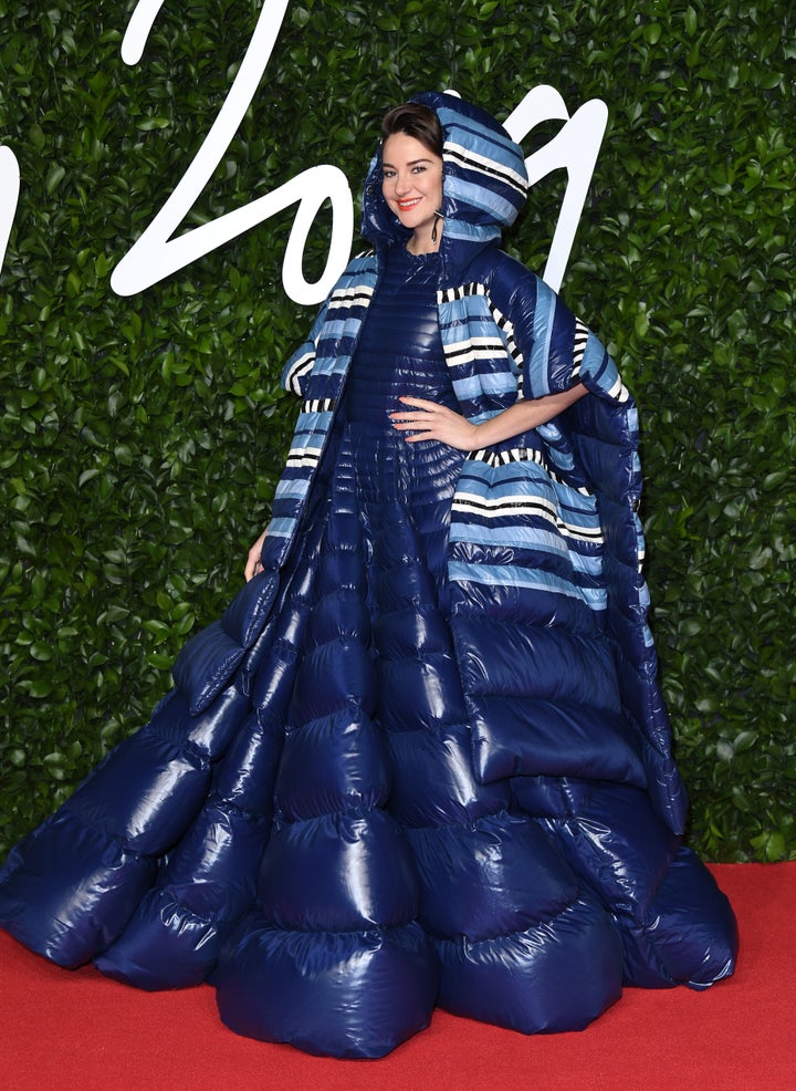 It's quite the look. 