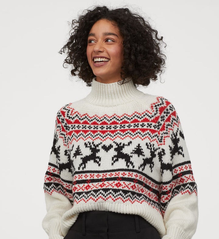 H&m tree rex on sale sweater