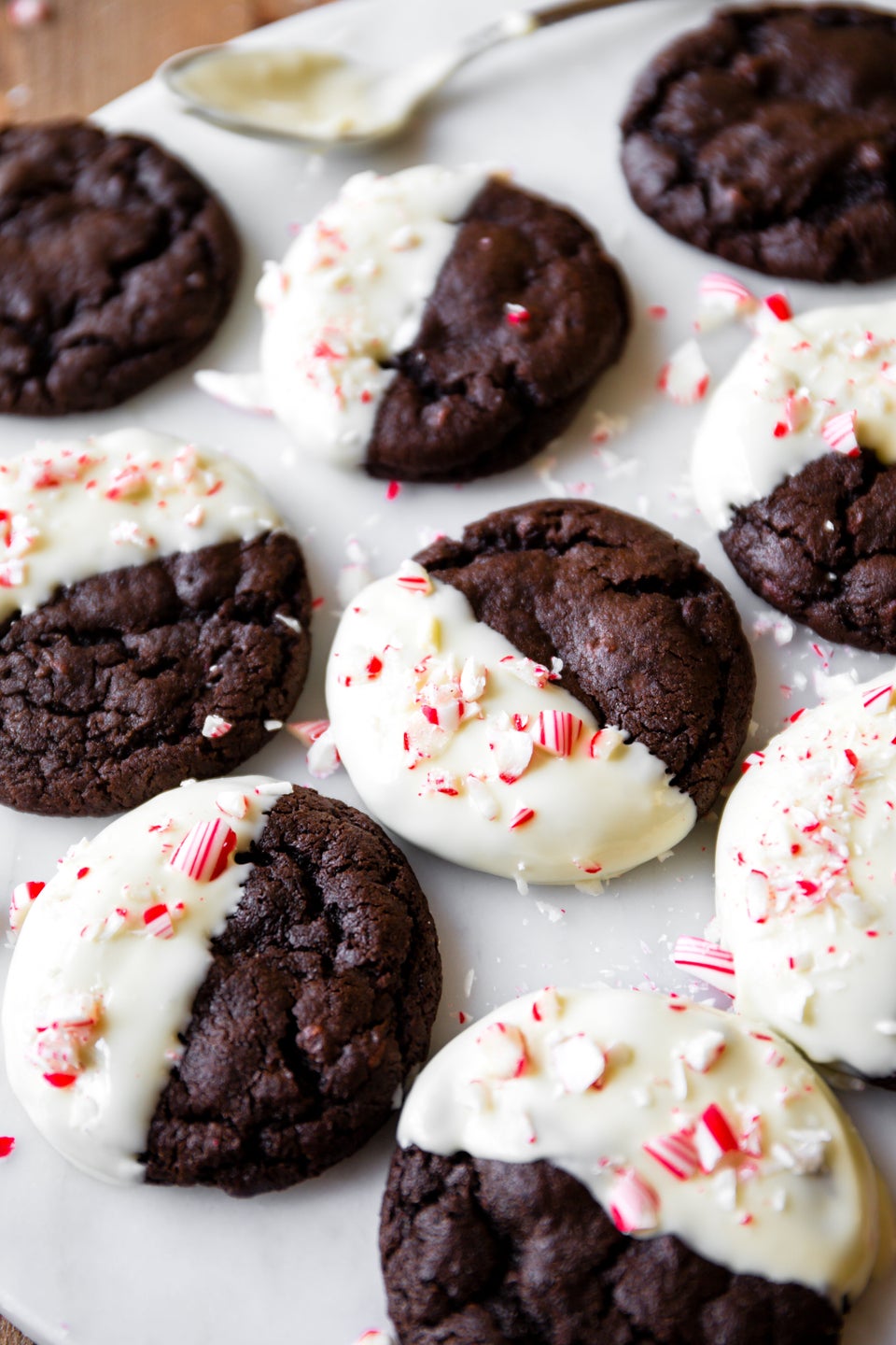 Peppermint Mocha Cookies