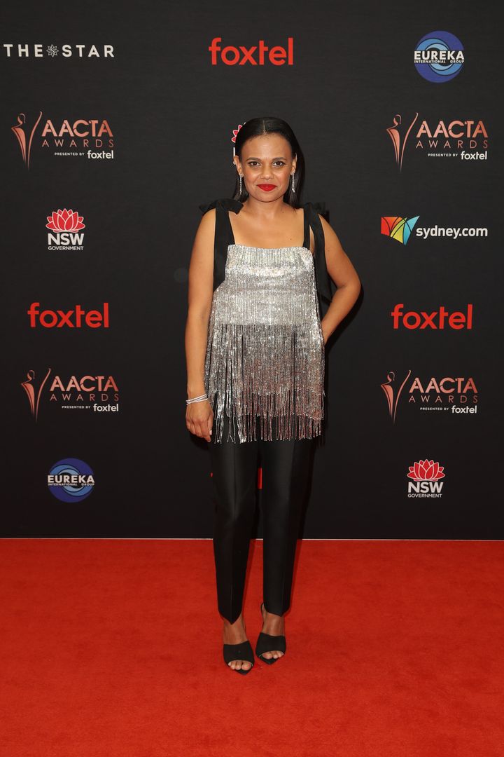Miranda Tapsell attends the 2019 AACTA Awards.
