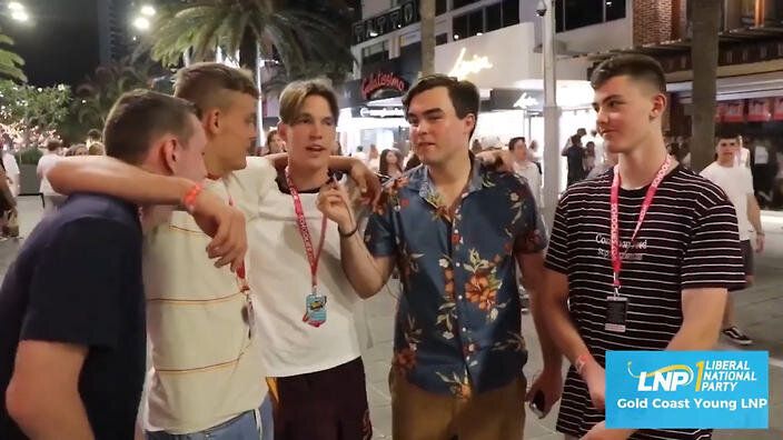 Young Liberals in 'racist' video. 