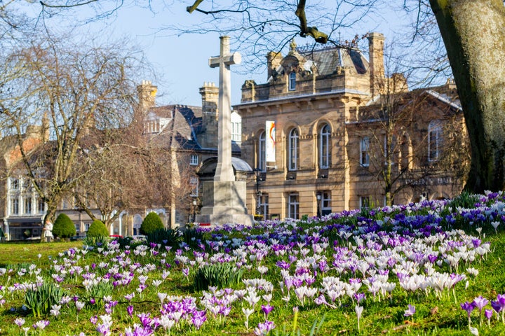 Hexham Park in Northumberland