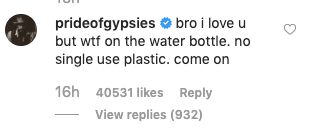 Jason Momoa Goes Full Drogo Over Chris Pratts Single-Use Plastic Water Bottle
