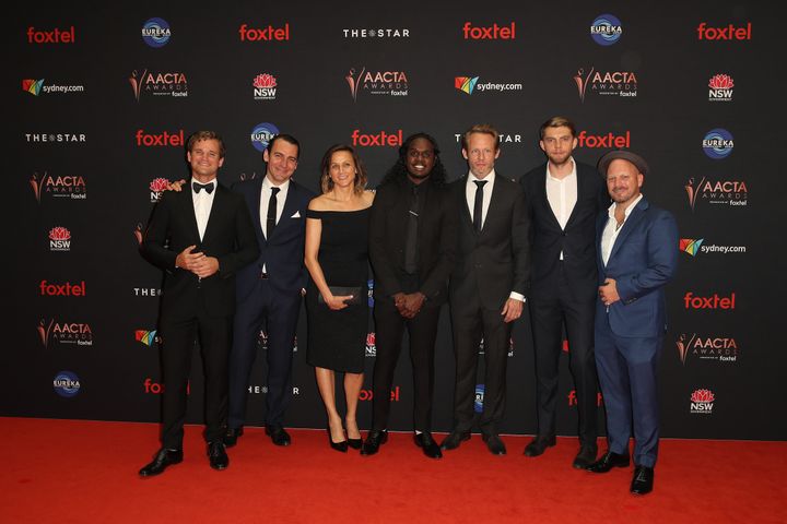 Cast and crew of The Nightingale at the 2019 AACTA Awards.