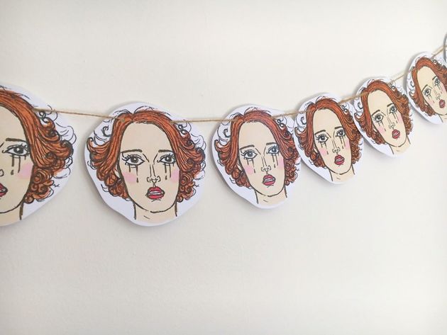 Fleabag Bunting, Dolly Loves Dallas, Etsy, £13.50