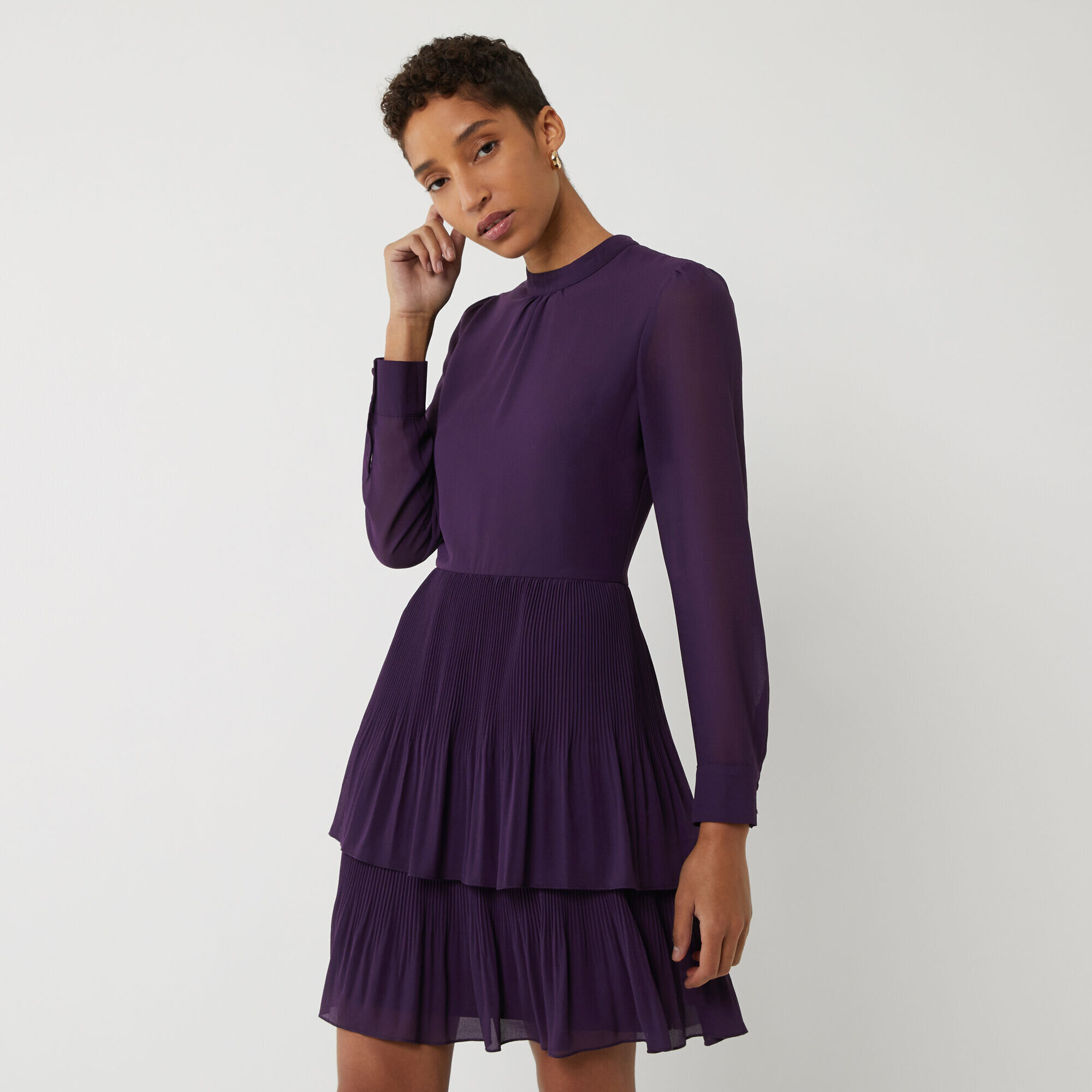 purple dress for christmas