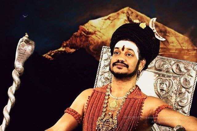 A photo posted on Nithyananda's verified Facebook page.