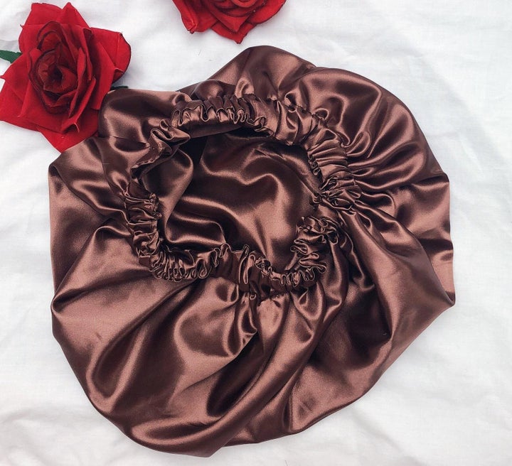 Reversible Satin Sleep Bonnet, Sleep Tings, Etsy, £14