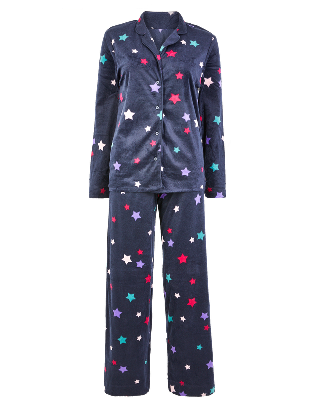 Fleece Star Print Pyjama Set, Marks & Spencer, £15