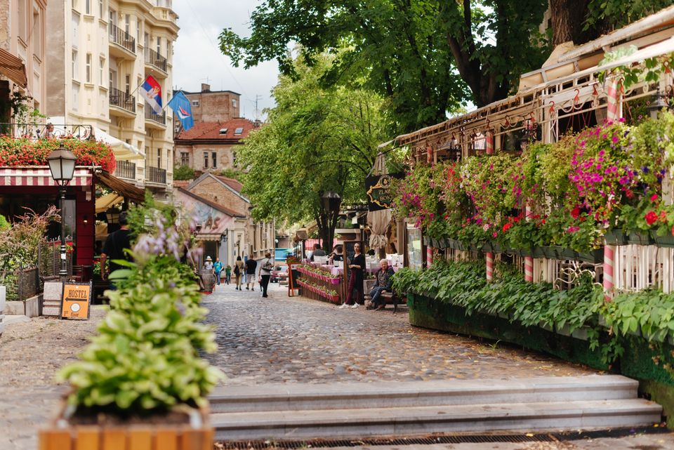 Η γειτονιά της Skardarlija είναι η «Μονμάρτη» του Βελιγραδίου.
