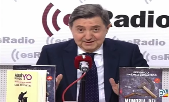 Federico Jiménez Losantos en 'Es la mañana'.
