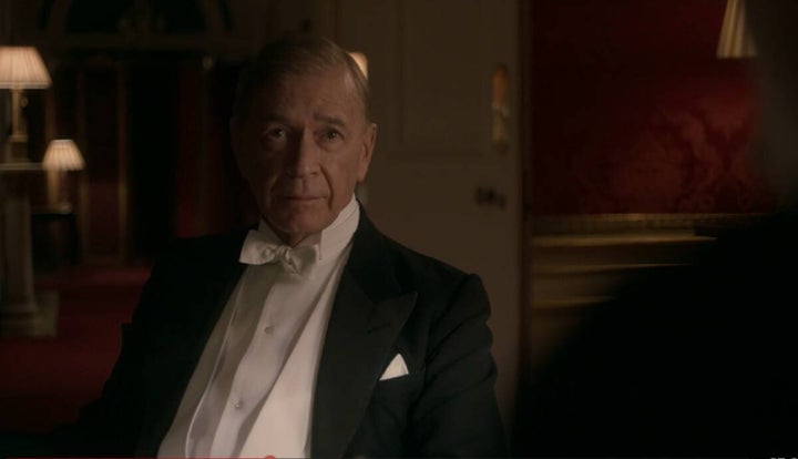 Clive Arrindell, el calvo de la lotería, en 'The Crown'.