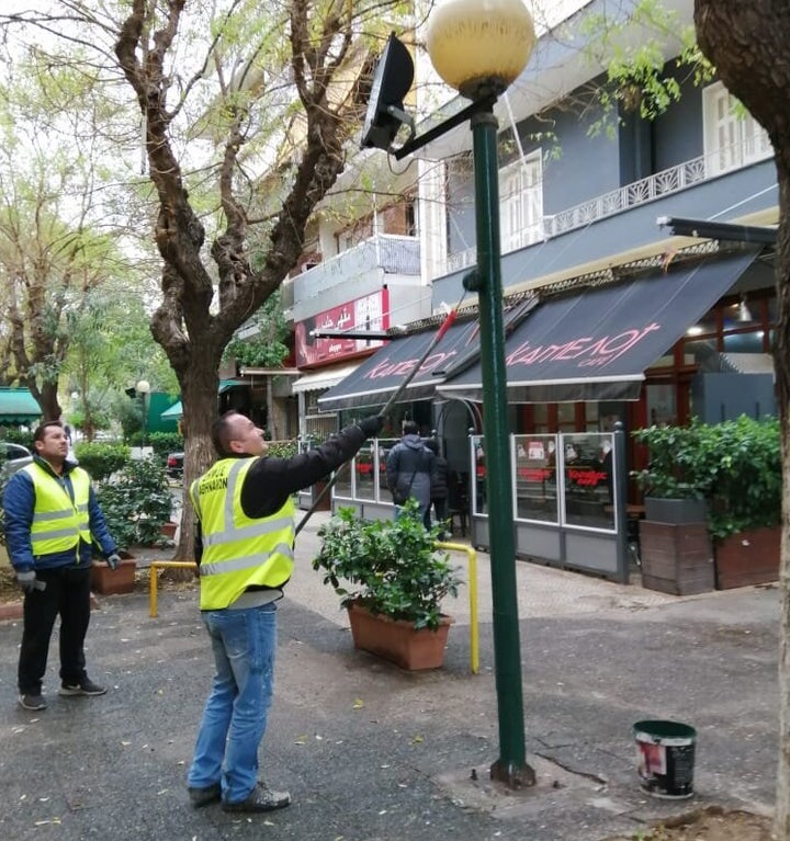 Καθαριότητα στους Αμπελοκήπους.