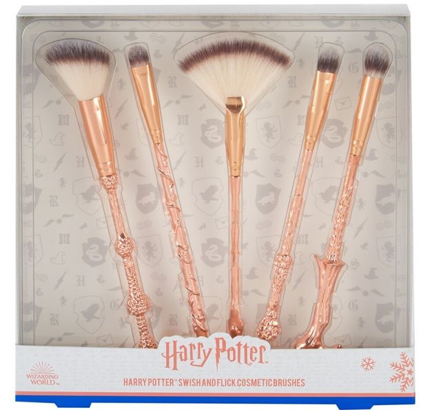 Harry Potter Swish and Flick Cosmetic Brushes, Boots, £20