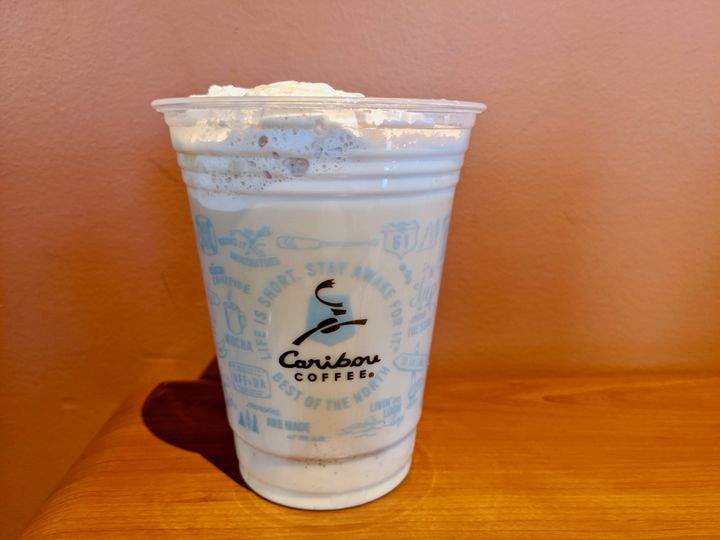 Winter Chill Iced Coffee Cup - Orange - Caribou Coffee