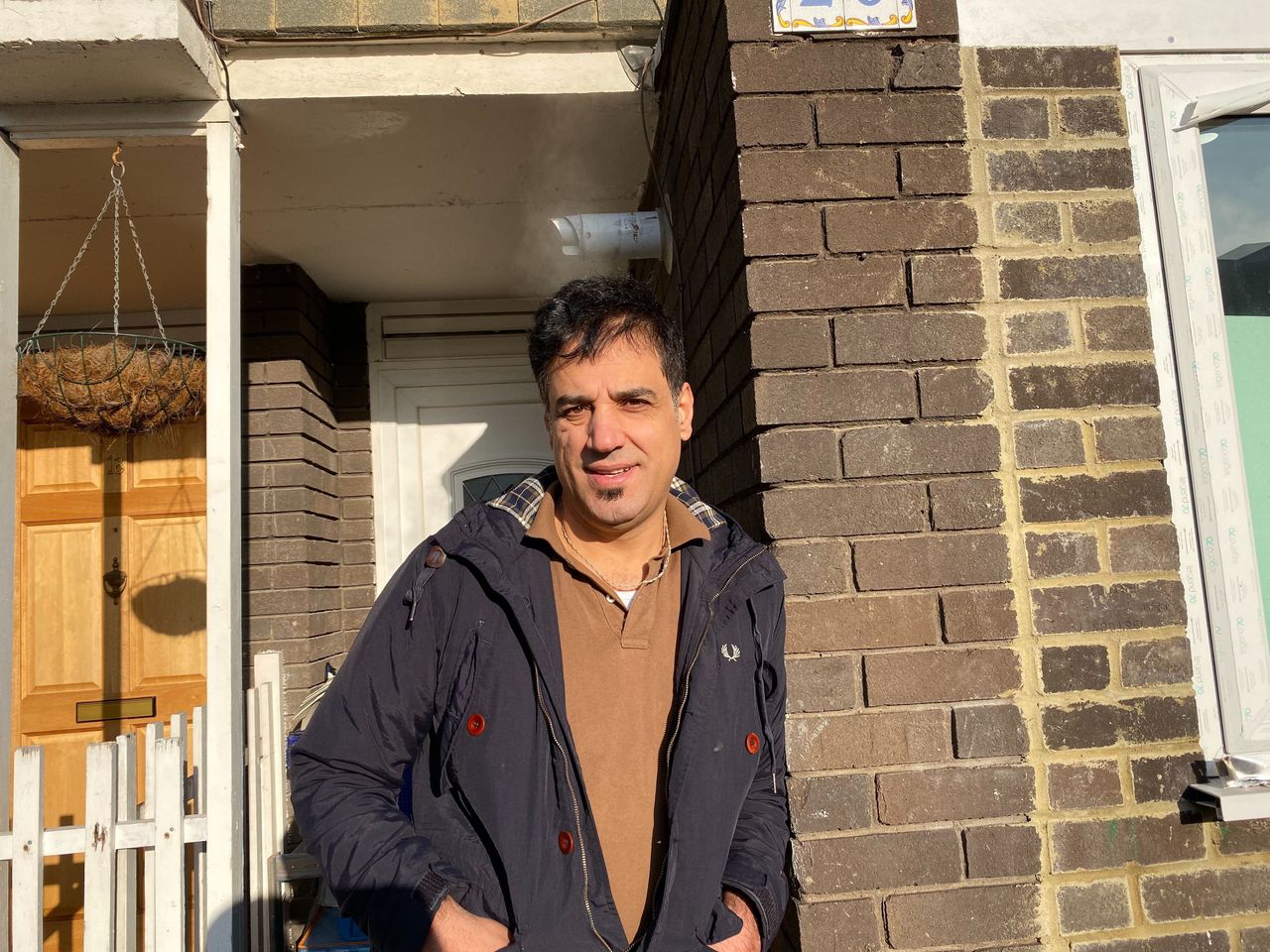 Abbas Hamaraza has lived on the West Kensington estate for the past 12 years 