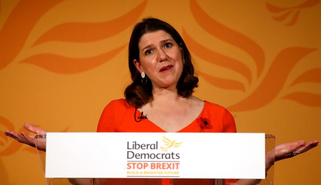 Leader of the Liberal Democrats Jo Swinson 