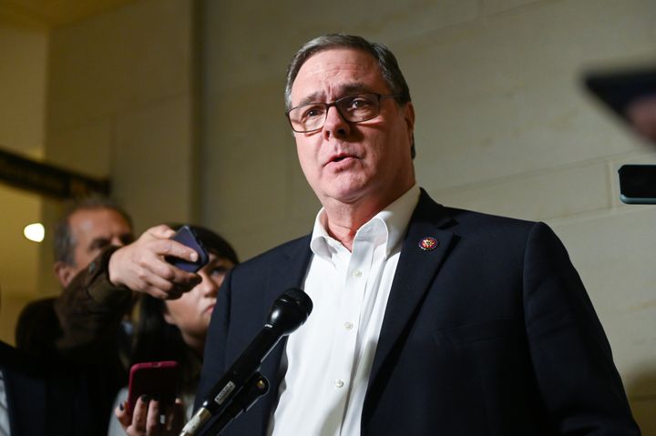 Rep. Denny Heck (D-Wash.) speaks with reporters in Washington, Oct. 11, 2019. 