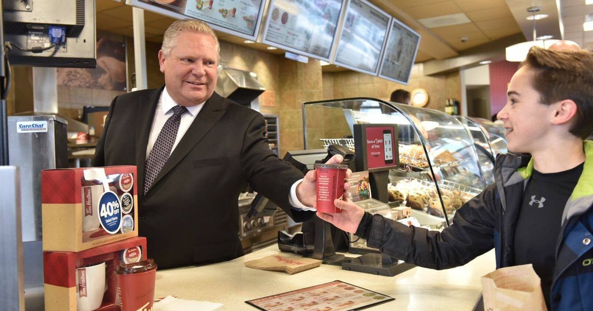 6 Times Doug Ford Has Confused Ontario By Making Tim Hortons His