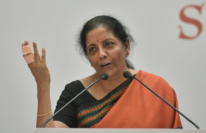 File image of Union Minister Nirmala Sitharaman.