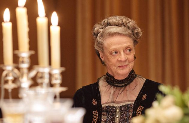 Dame Maggie as Violet Crawley in the Downton Abbey