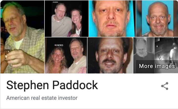 Las Vegas shooter Stephen Paddock is listed as a "American real estate investor."