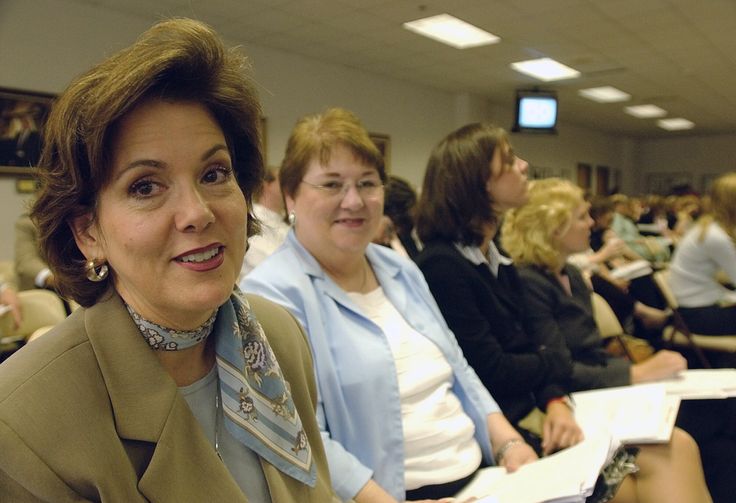 Dianne Hensley, pictured here in 2004, is a Republican elected to her judicial post in 2014. Though she declines to conduct same-sex marriages herself, she notes that she directs couples to officials who will.