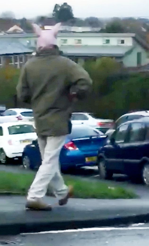 Police Hunt ‘Pig Man’ Spotted Lurking And Frightening Children At School Gates
