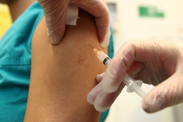 A measles vaccine is prepared on Sept. 10, 2019 in Auckland, New Zealand. The WHO says provisional data shows a three-fold increase in measles cases in 2019 compared to the same period from a year earlier.