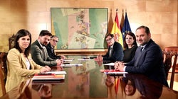Sánchez anuncia que la tercera reunión con ERC será en Barcelona, pero no sabe si será la