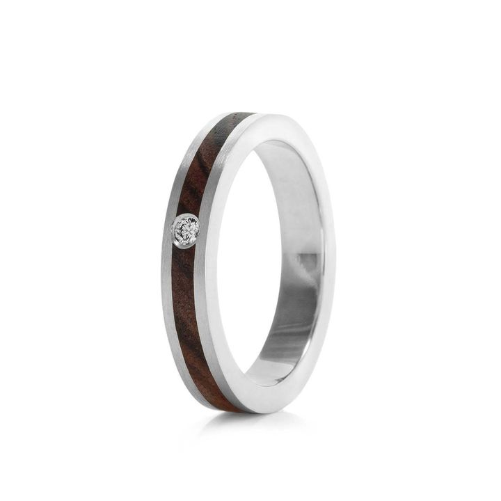 Wood Engagement Ring, Etsy