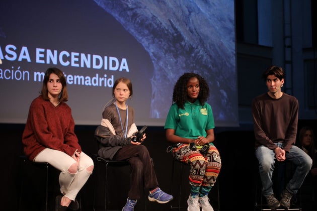 Greta Thunberg, en Madrid: 