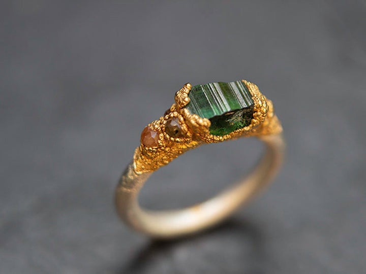 Baroque Wedding Ring, Etsy