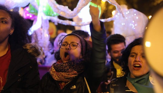 La Marcha por el Clima en Madrid, en