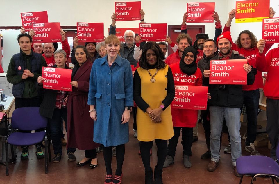 Angela Rayner and Eleanor Smith