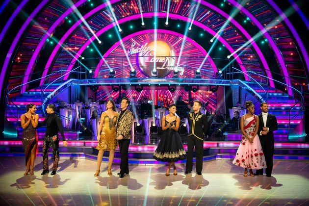 The top four couples of this year's Strictly Come Dancing