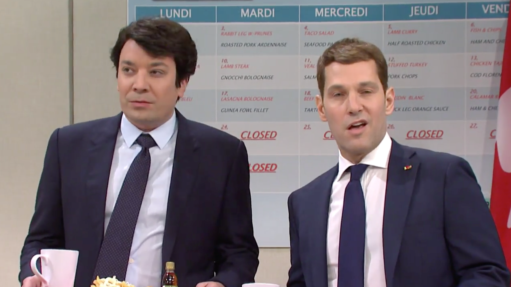 Jimmy Fallon Channels Mean Girls In Playing Trudeau On Saturday Night Live Huffpost Canada Life