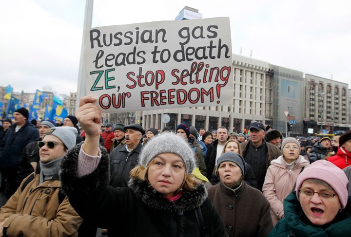 Διαδηλώσεις στο Κίεβο.